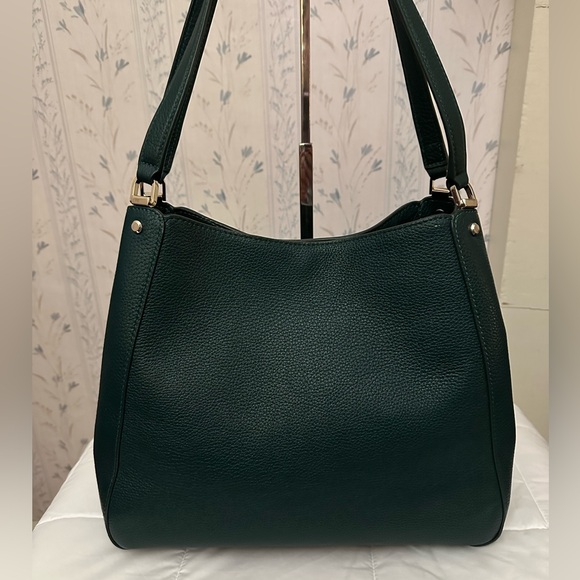 Kate Spade Green Leather Shoulder Bag - Picture 3 of 16